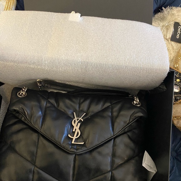 SAINT LAURENT PUFFER MEDIUM BAG QUILTED LAMBSKIN - Picture 5 of 10